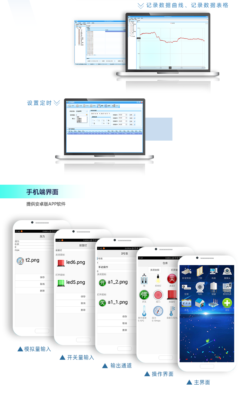 DAM-0400 工業(yè)級網(wǎng)絡(luò)控制模塊手機端界面