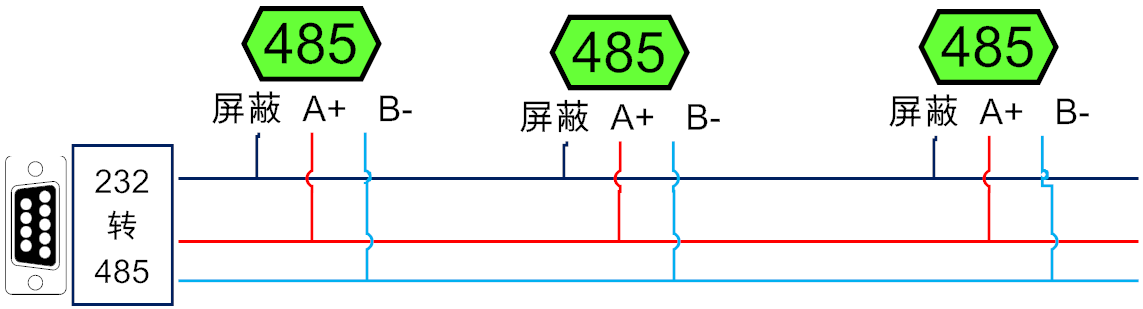 超聲波測距傳感器接線圖