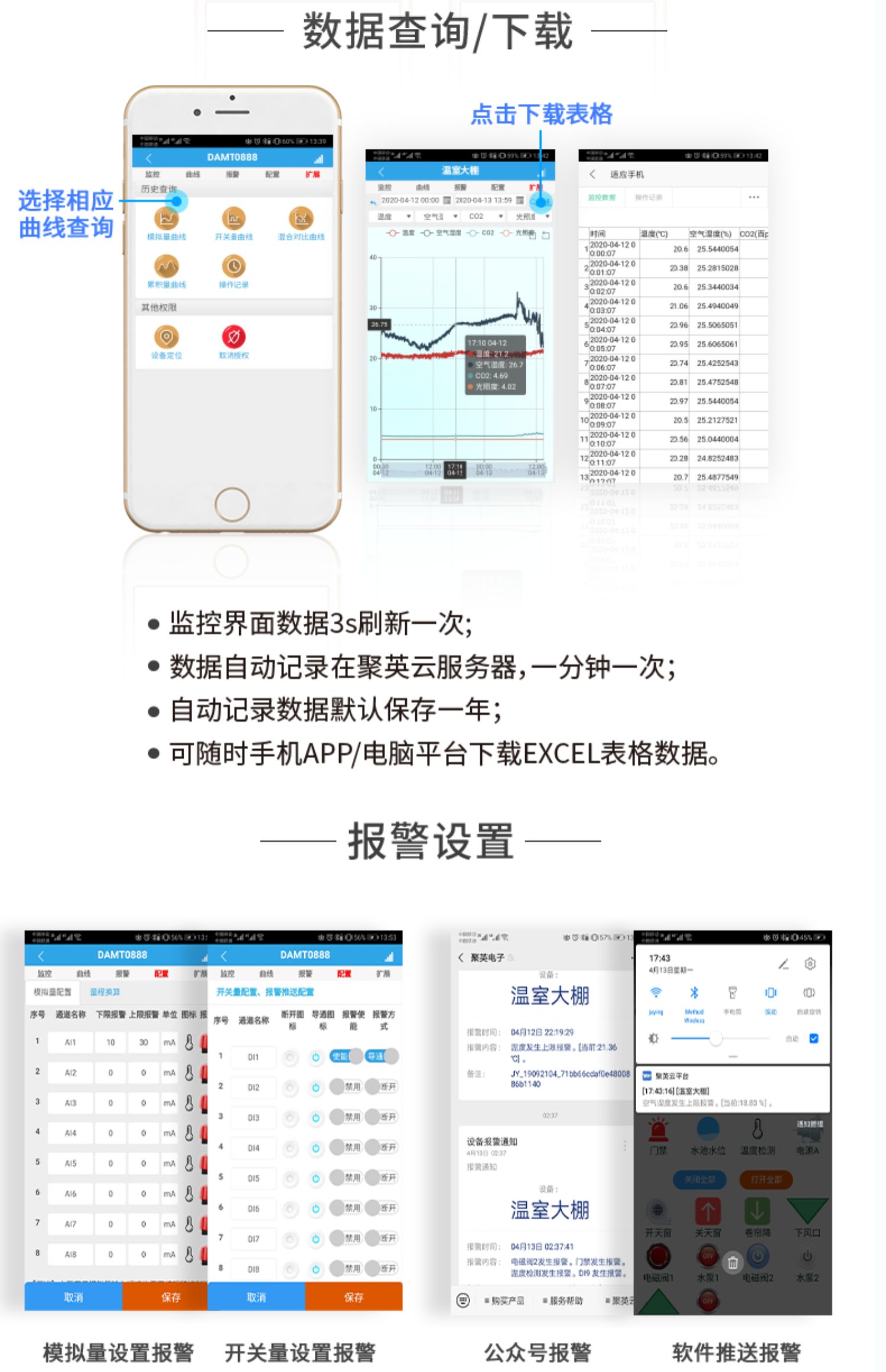 LORA1012A LoRa無線測控模塊云平臺(tái)數(shù)據(jù)查詢下載