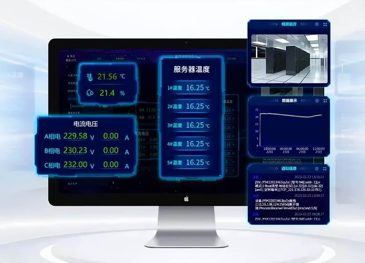 機(jī)房動(dòng)環(huán)監(jiān)控系統(tǒng) 云平臺(tái)界面