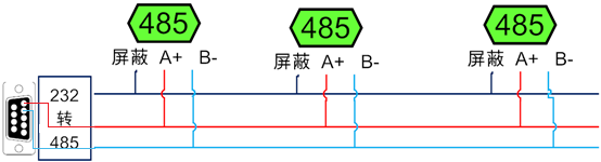 8路按鍵板接線方式